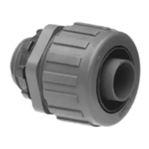 Bridgeport 430-NMLT 1/2" Liquidtight Straight Connector, Non-Metallic