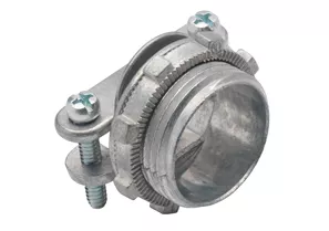 Bridgeport 670-DC2 3/4" Two-Screw Strap-Type NM Cable Connector, Oval Cable, Zinc Die Cast