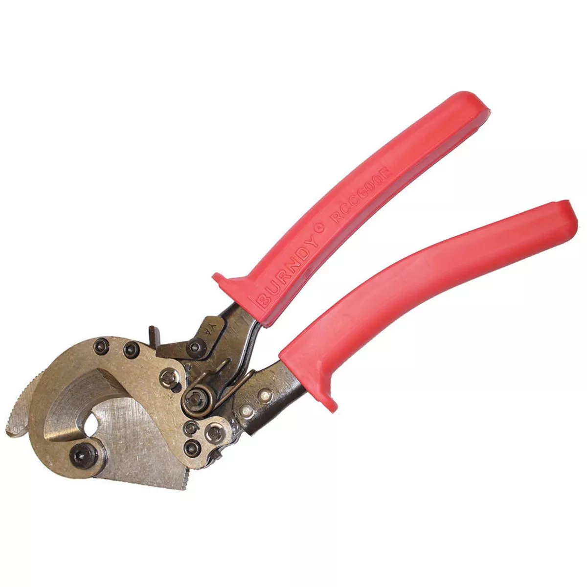 Burndy RCC600E Rachet Cable Cutter, Cuts Up To 600 Kcmil Soft Drawn Copper And Aluminum, Maximum Insulation Diameter 105"