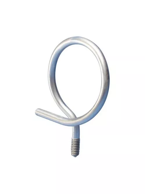 Caddy 4BRT32 2" Diameter Threaded Cable Support Bridle Ring, #10 Screw, Metal, Electrogalvanized Steel