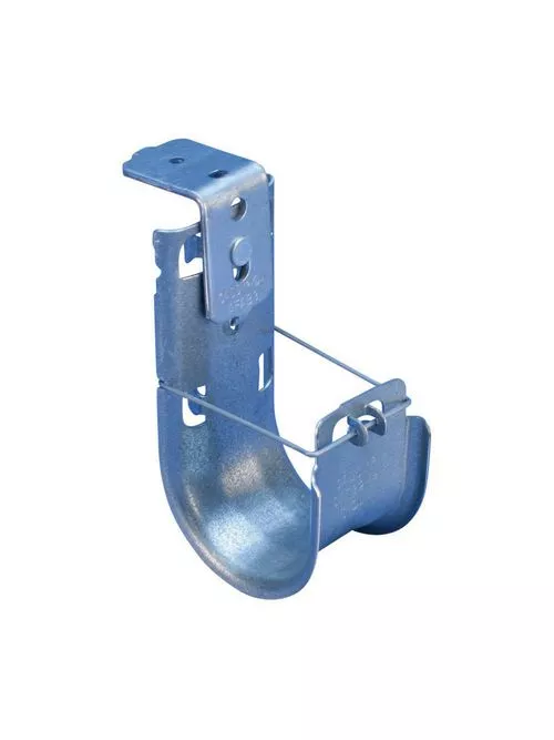 Caddy CAT64HPAFAB6 Caddy Cat HP J-Hook with Pin Driven Angle Bracket, 4" dia, 3/8" Hole