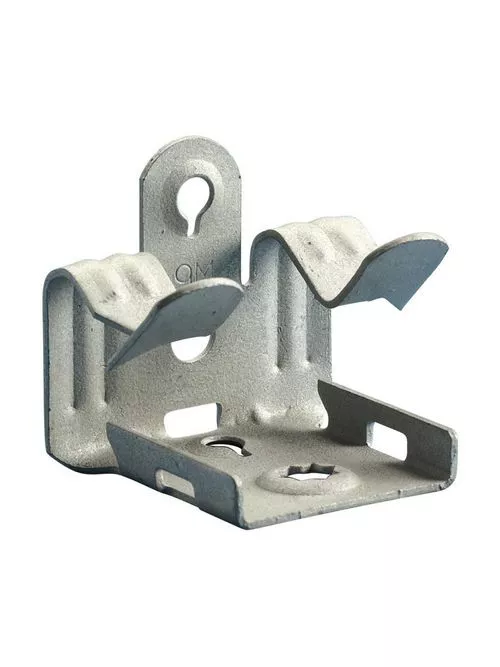 Caddy M912 Hammer-On Flange Clip, Bottom Mount, Spring Steel, 9/16"-3/4" Flange