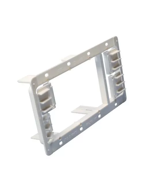 Caddy MP34P Plastic Low Voltage Mounting Plate, 3, 4 Gang