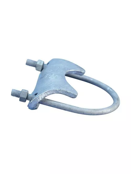 Caddy RA0150HD RA Right Angle Pipe and Conduit Clamp, 1-1/2" Rigid, 1-1/2" Pipe, 3/4" Max Flange