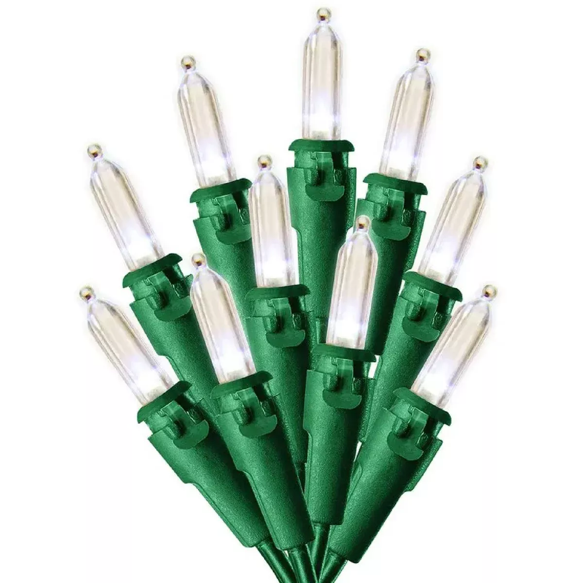 Celebrations LED Mini Warm White 100 ct String Christmas Lights 24.5 Ft.
