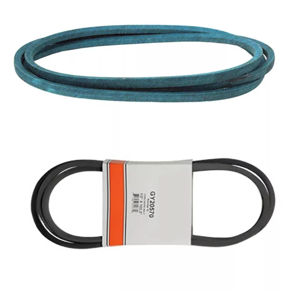 Deck & Drive Belt Combo Fits John Deere 102 L100 L1742 LA100 LA105 D100 42 Deck"