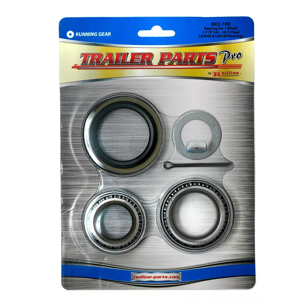 Dexter BK2-100 Bearing Kit for #84 Spindle 3.5K Axle