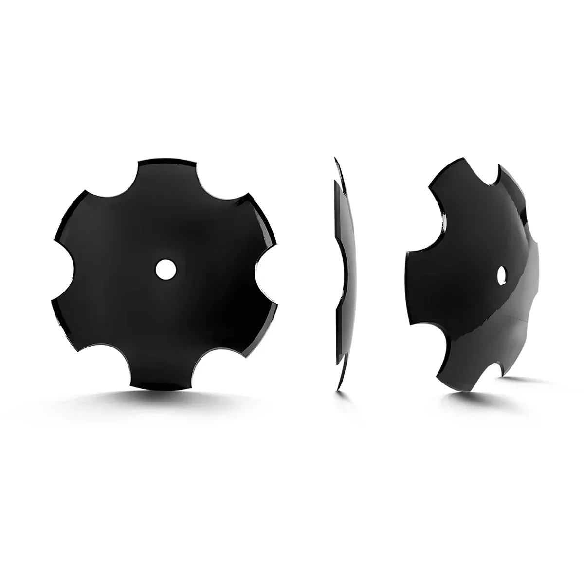 Disc Blade - 28" x 8MM, Notched, 1-5/8" Round Axle