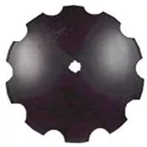 Disc Blade - 36" x 12.5MM, Notched, 2-1/4" Square x 2-1/2 Round Axle