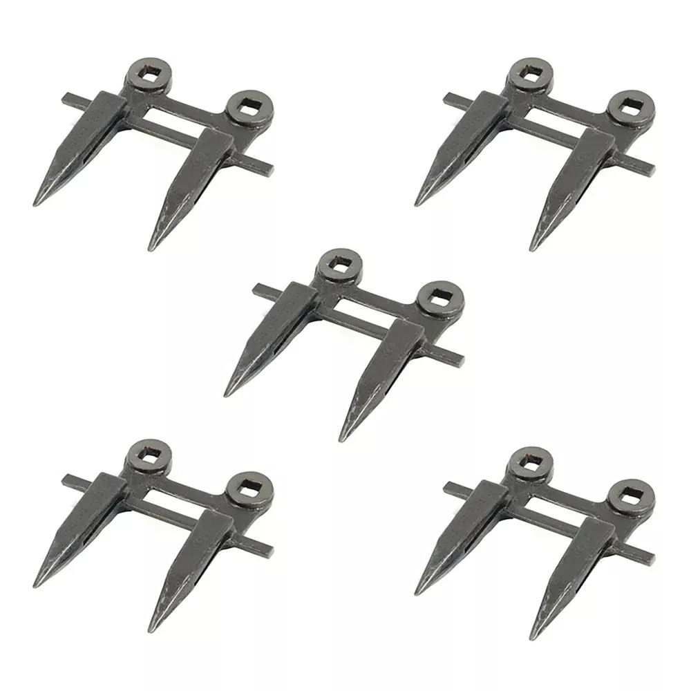 E48093 Pack of 5 Fits John Deere Combine 2 Prong Double Guard 37 38 39 880 1070