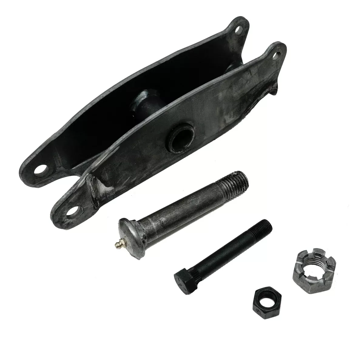 Equalizer 10 In. Slipper 33 In. Trailer Axle fish 2" Spring Swan Bolts 13-4