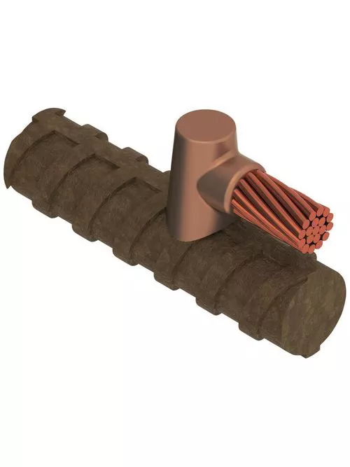 Erico RRA521L Cable to Rebar, RR, 13 mm, #4, #4 Concentric