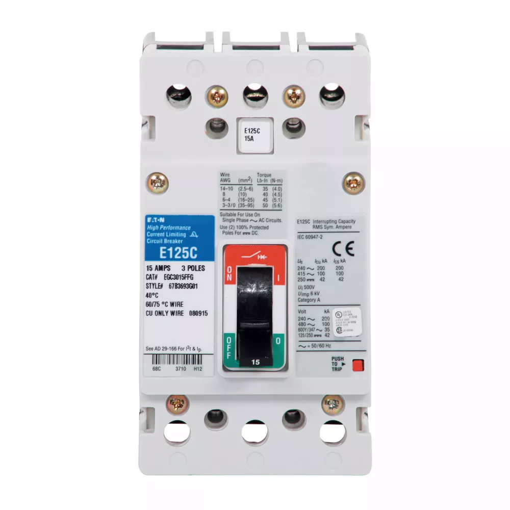ETN EGB3030FFGV EG 30A 3P 50C 18KA