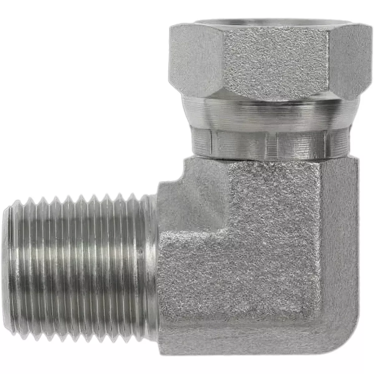 Female NPTF to Female NPSM Swivel 90 Elbow