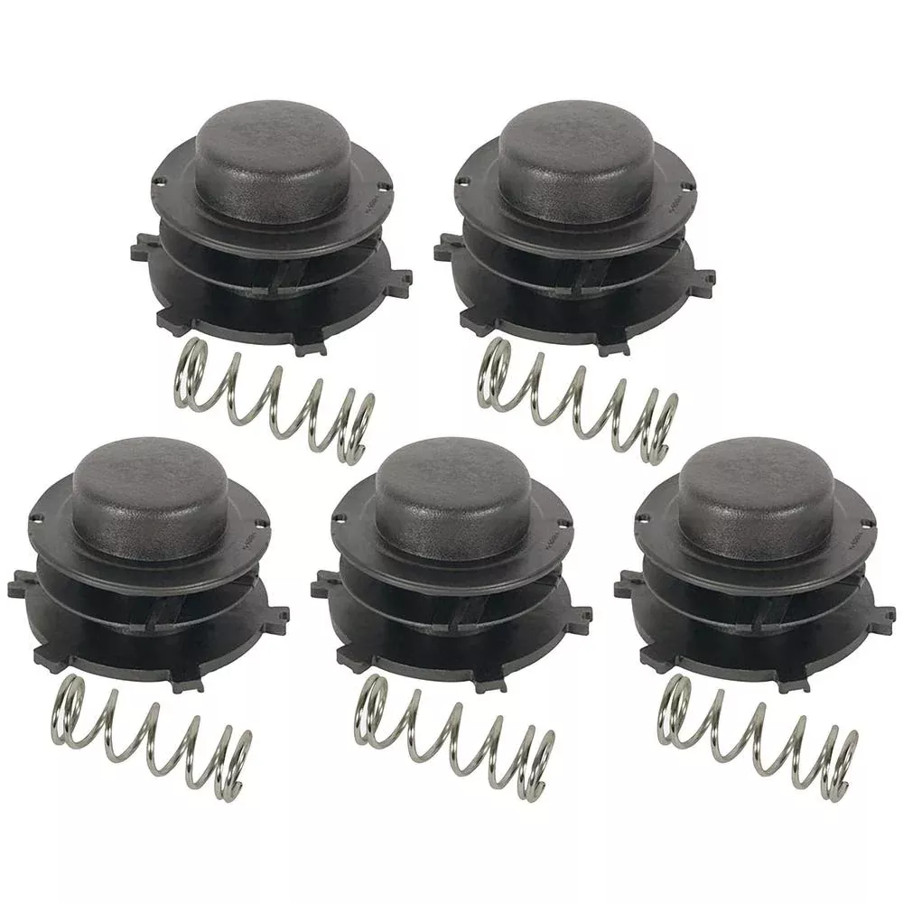 Five (5) Trimmer Head Spools & Springs Fits Stihl FS 44, 55, 80, 83, 85, 90, 100