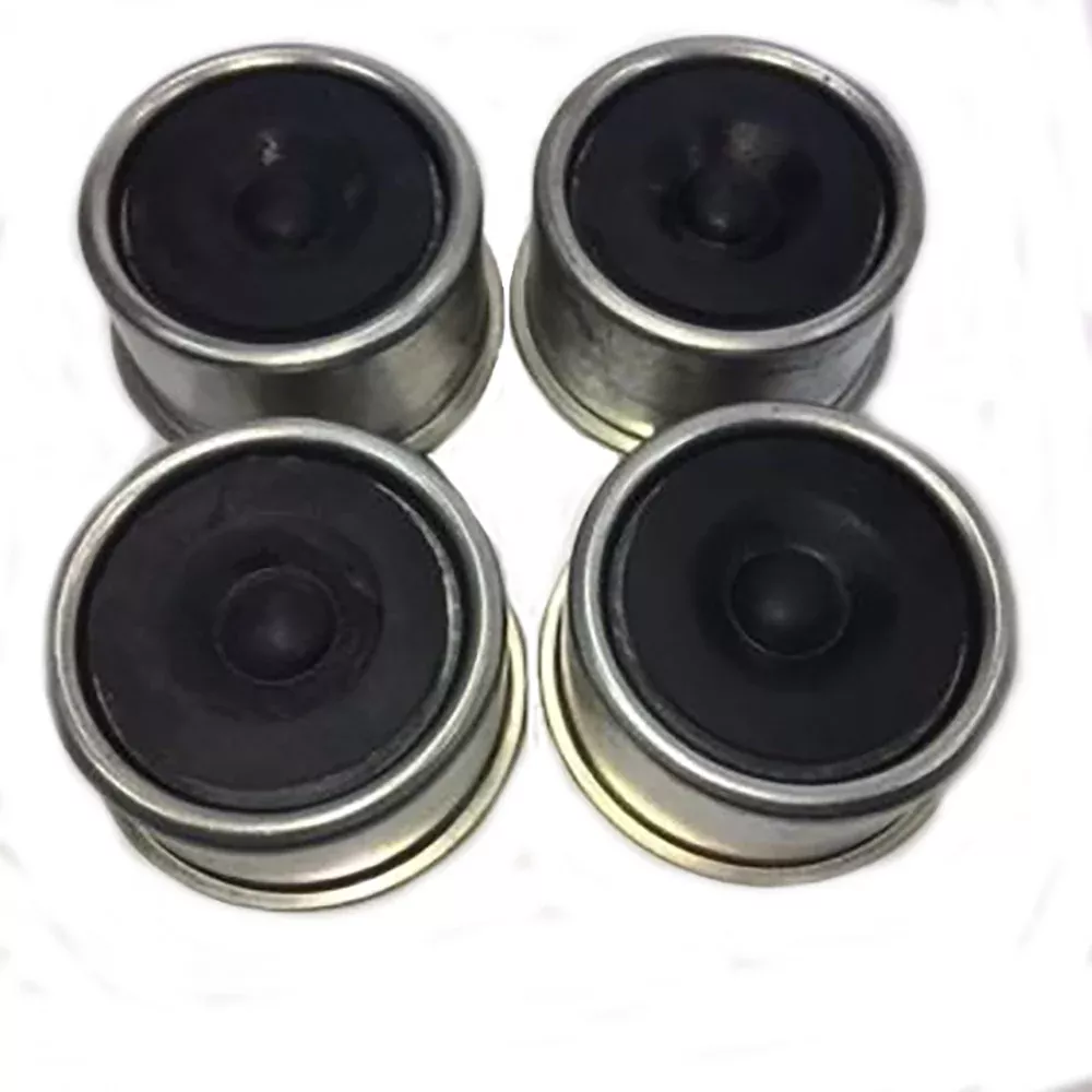 Four 1.98" Axle Hub Rubber Plug Dust Cap Grease Cover Dexter Trailer Axle Hub
