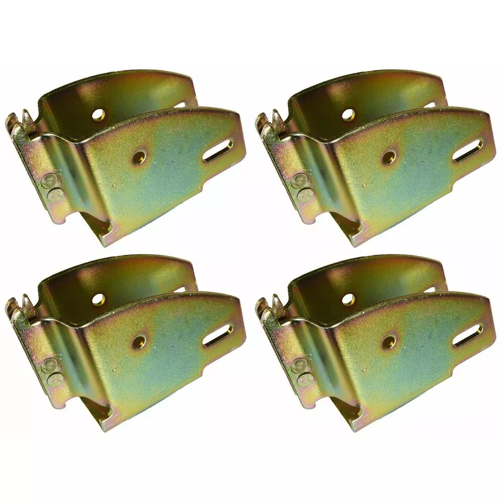 Four (4) E Track Wood Beam Holder Sockets for Trailers/Cargo Brace/Truck/Van