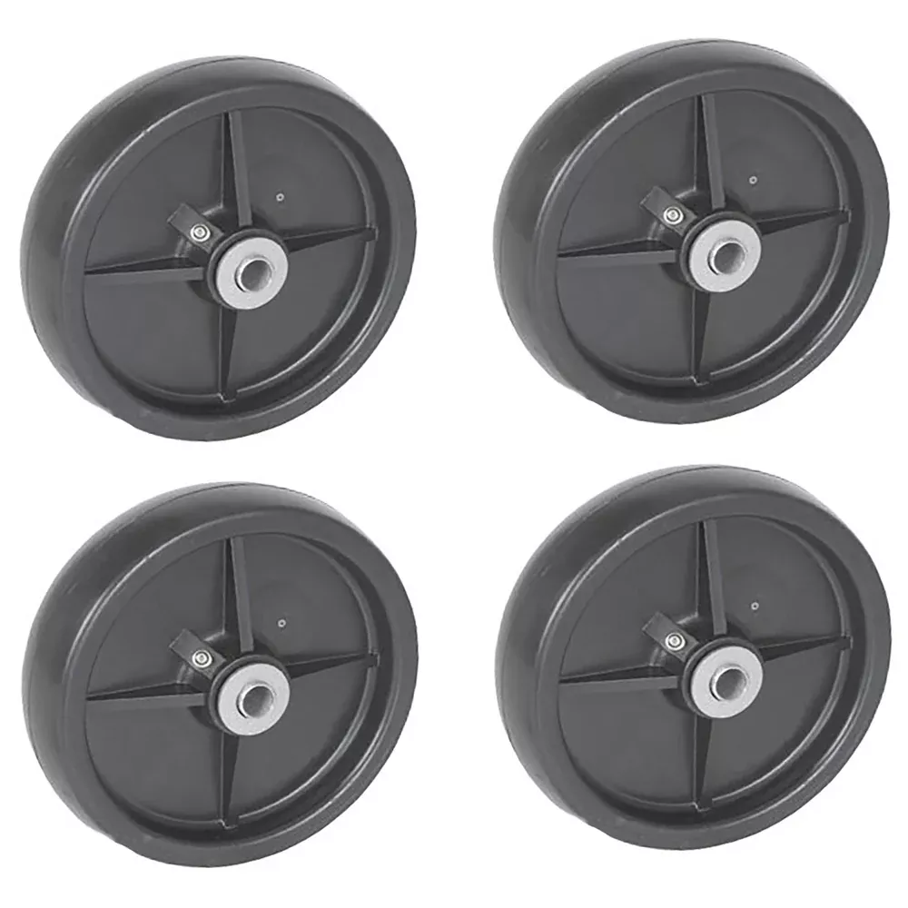 Four Fits John Deere 60" Mower Deck Wheels 425 445 455 755 855 AM107561