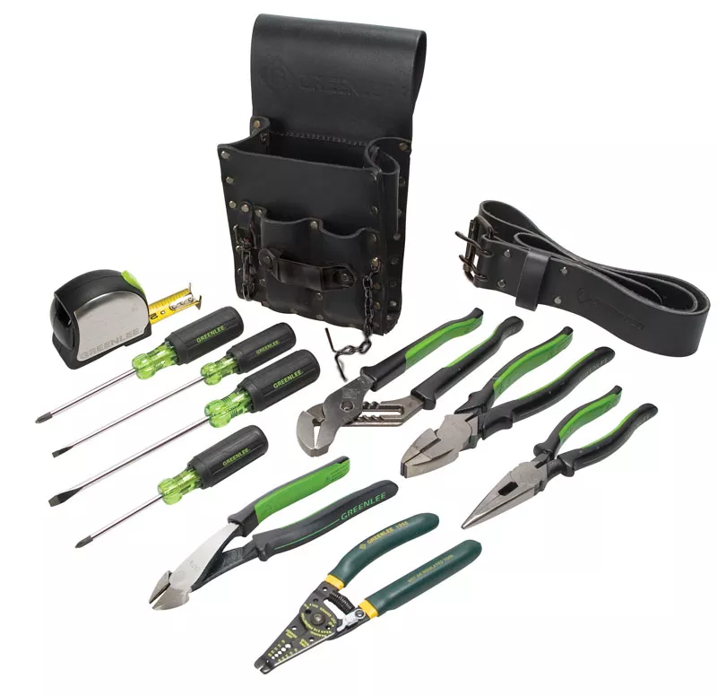 Greenlee 0159-13 12-Piece Electrician Tool Kit
