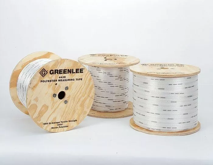 Greenlee 4435 1/2" x 3000ft 1250lb Polyester Measure/Pulling Tape