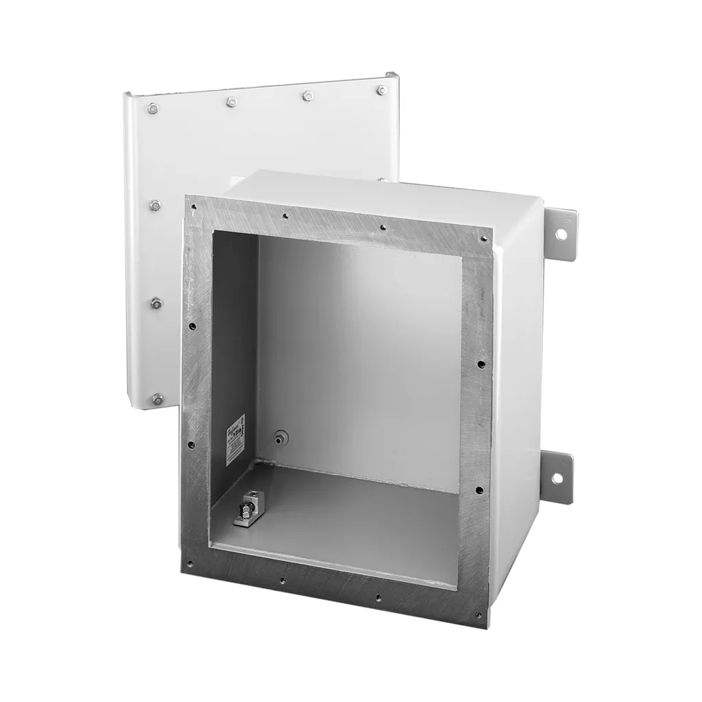Hoffman A16D168 NEMA Type 9, 16" x 16" x 8", Gray, Steel