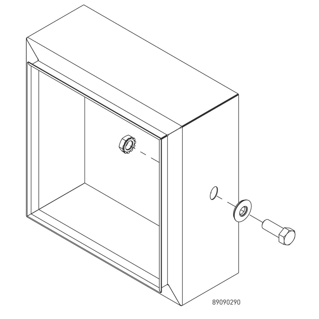 Hoffman AHK38164X UL-Recognized Hardware Kits, Stainless Steel