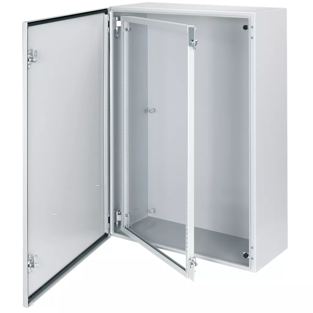 Hoffman CSF2424 Swing-Out Rack Frame, fits 24" x 24", Gray, Steel