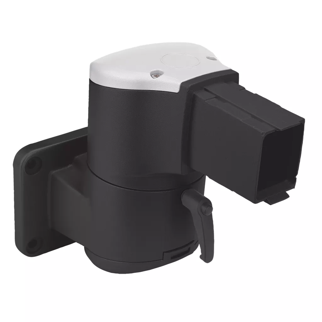 Hoffman S1MWJHG Syspend 180-Max Horizontal Wall Joint, Lt Gray, Aluminum