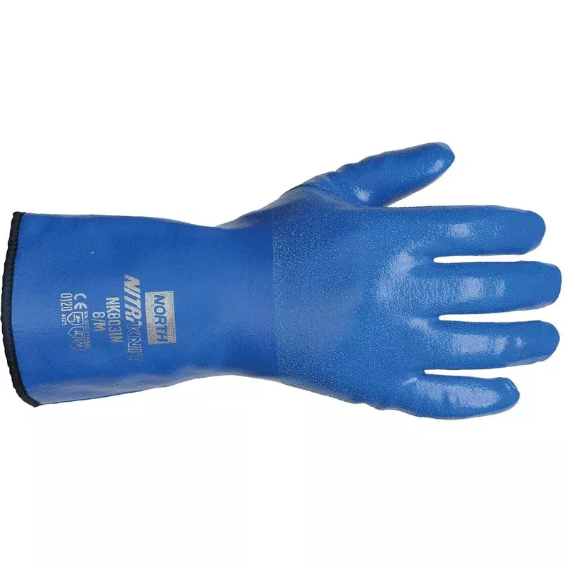 Honeywell North Nitri-Knit 12″L 40-mil Insulated Nitrile Gloves