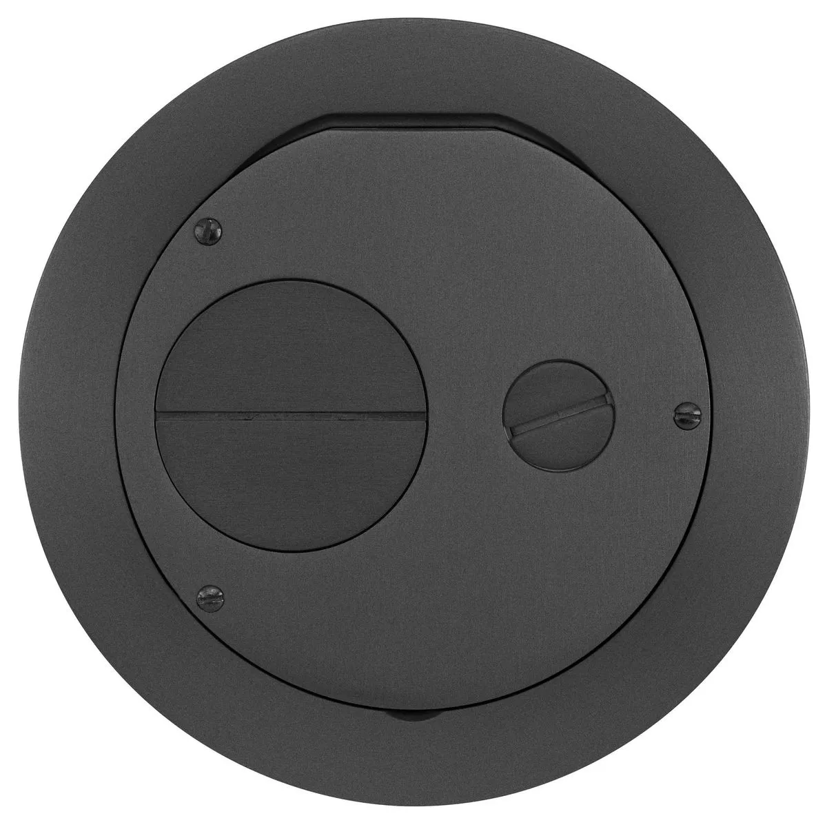 Hubbell CFBS1R6FFCVRBLKCFB2G ROUND 6 INCH FF COVER, BLACK