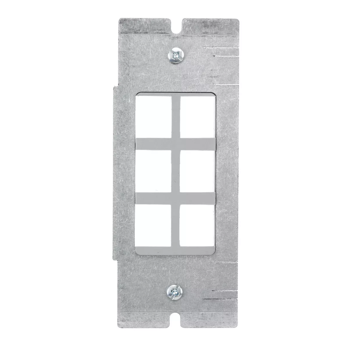 Hubbell FBMP6KS MOUNTING PLATE - HBL 6-PORT KEYSTONE