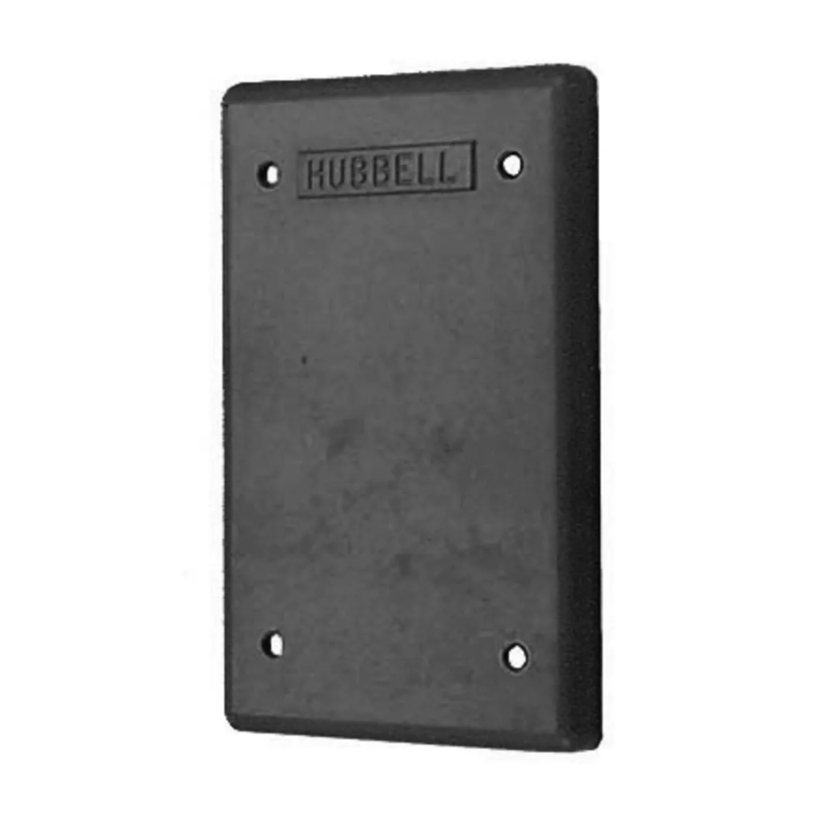 Hubbell HBL6087COVER FOR 6080OS BOX, BK PHENOLIC