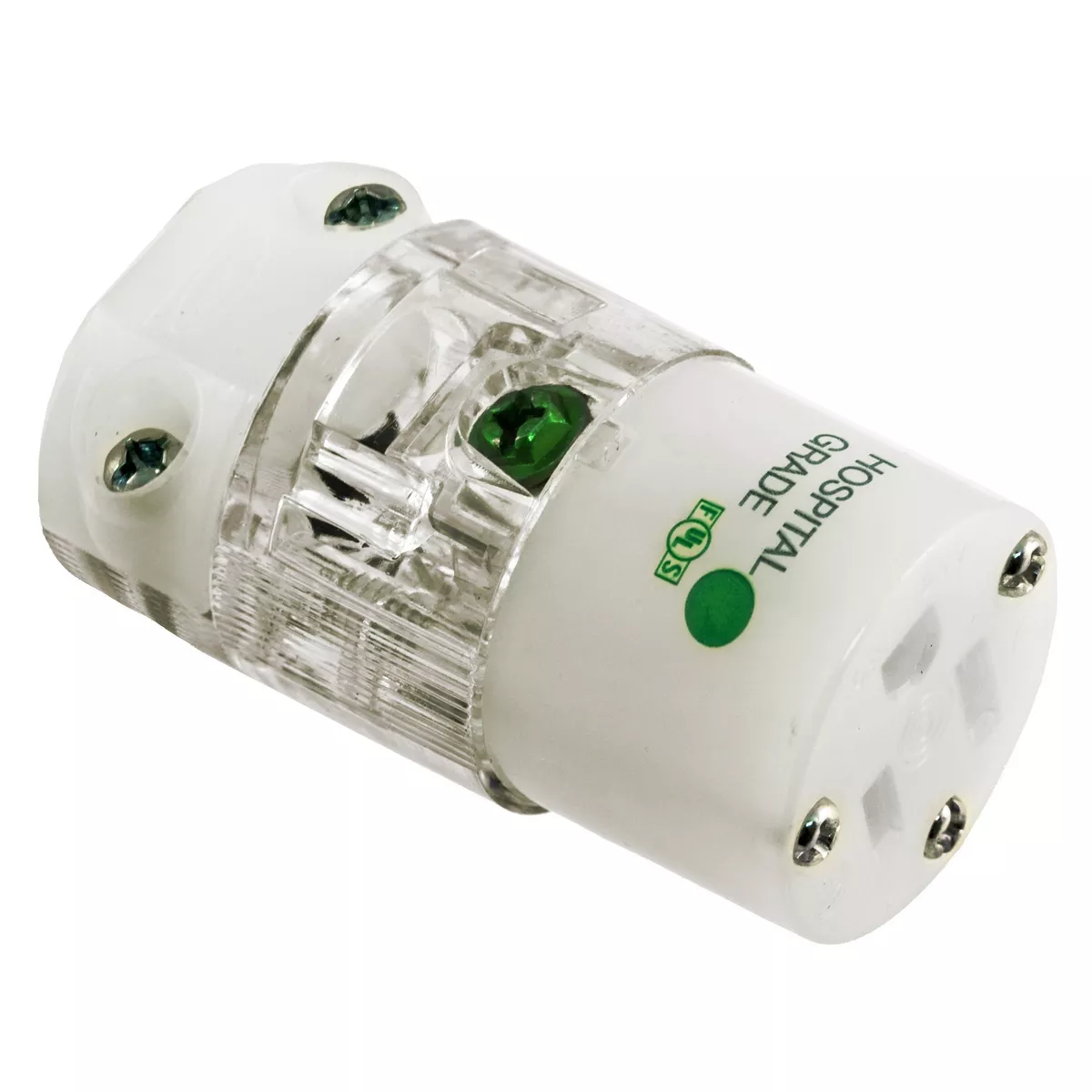 Hubbell HBL8219CTCONN, HG, 15A 125V, 5-15R, CLR