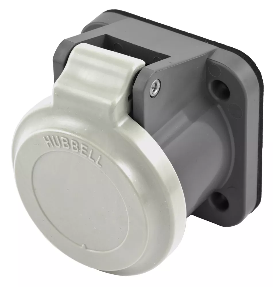 Hubbell HBLNCW Single Pole, NON-MET COVER, 300/400A, WH