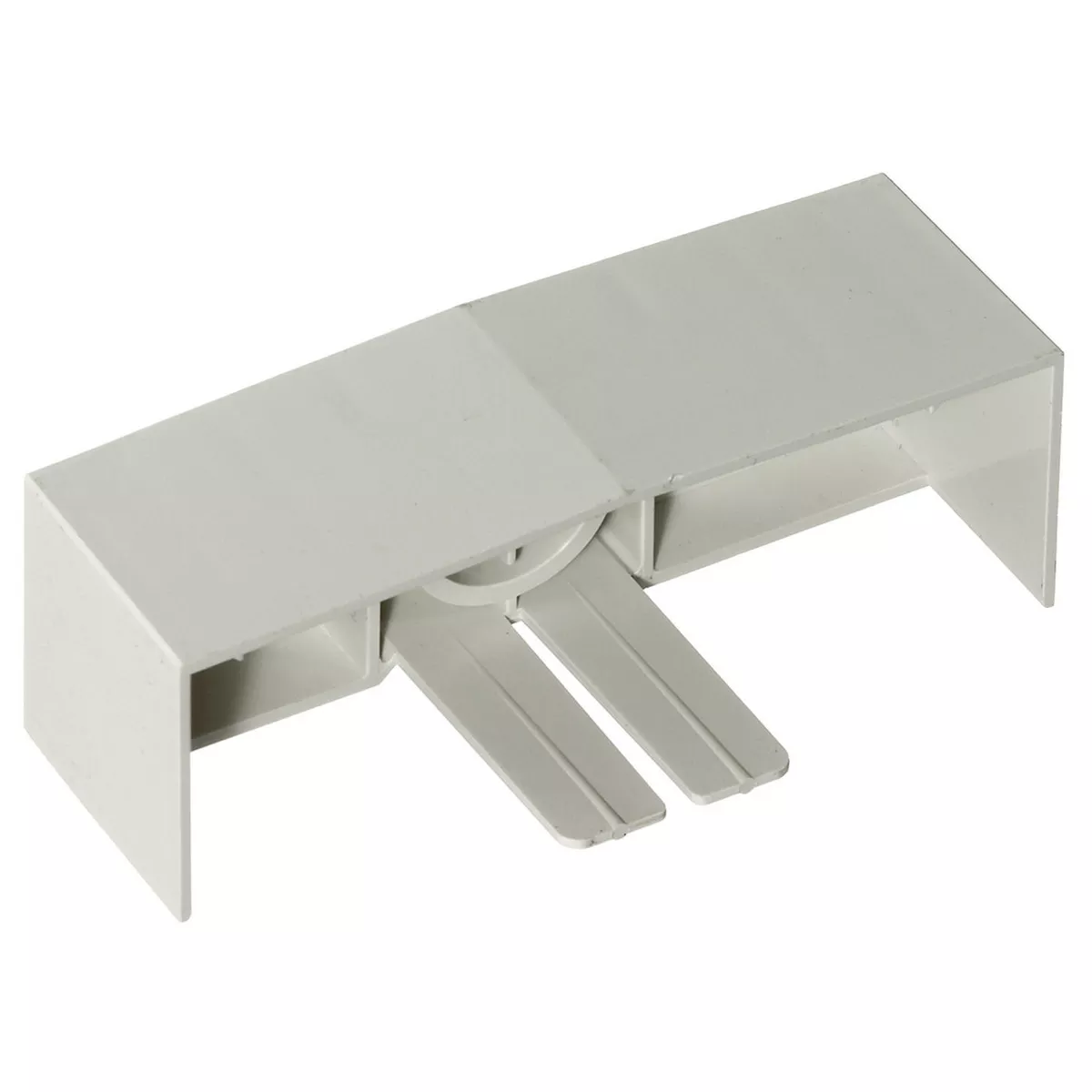 Hubbell PB3ECA Raceway, 2/3 CH BASETRAK, END CAP