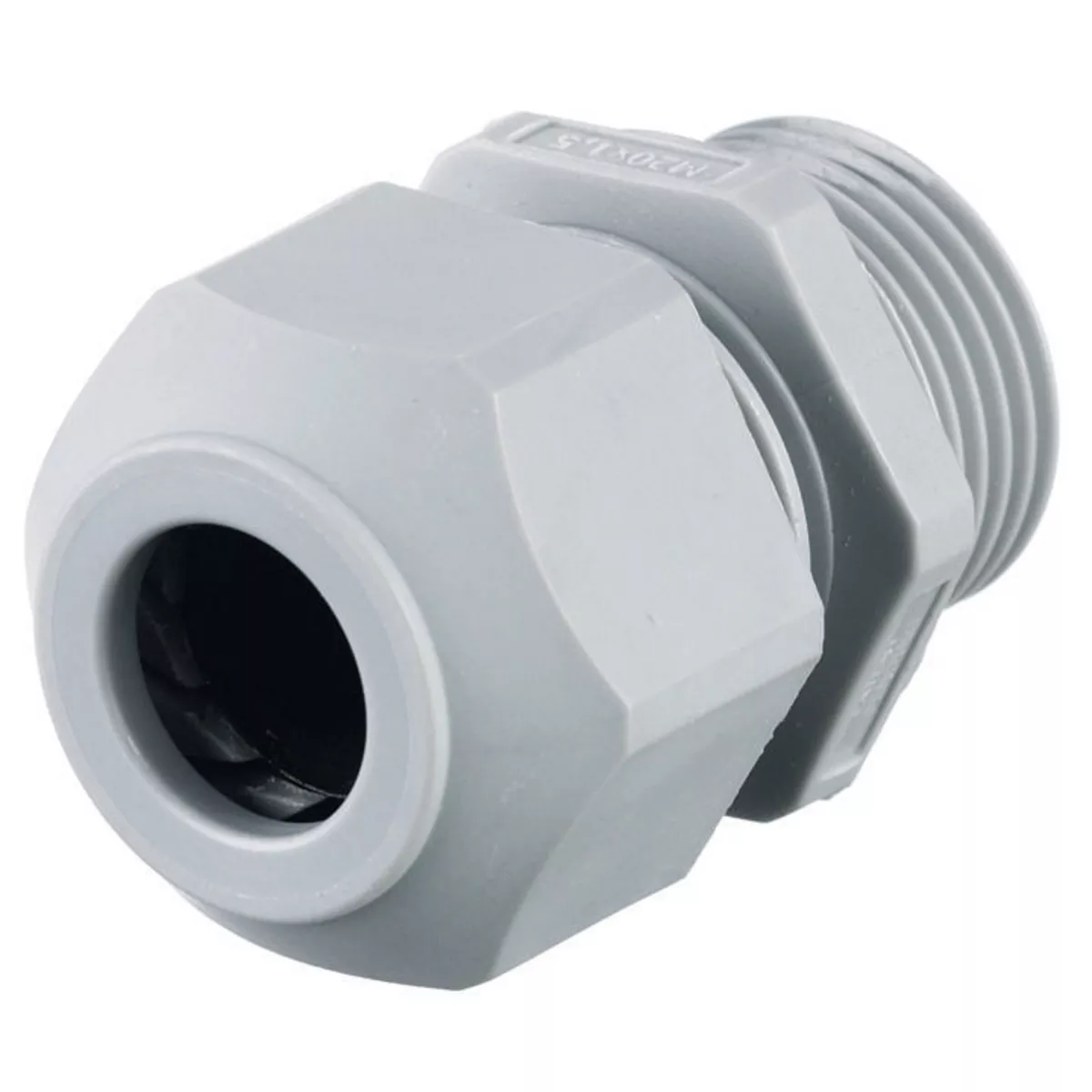 Hubbell SECM32GEURO CORD CONN, .59-1.0", 32MM", GY