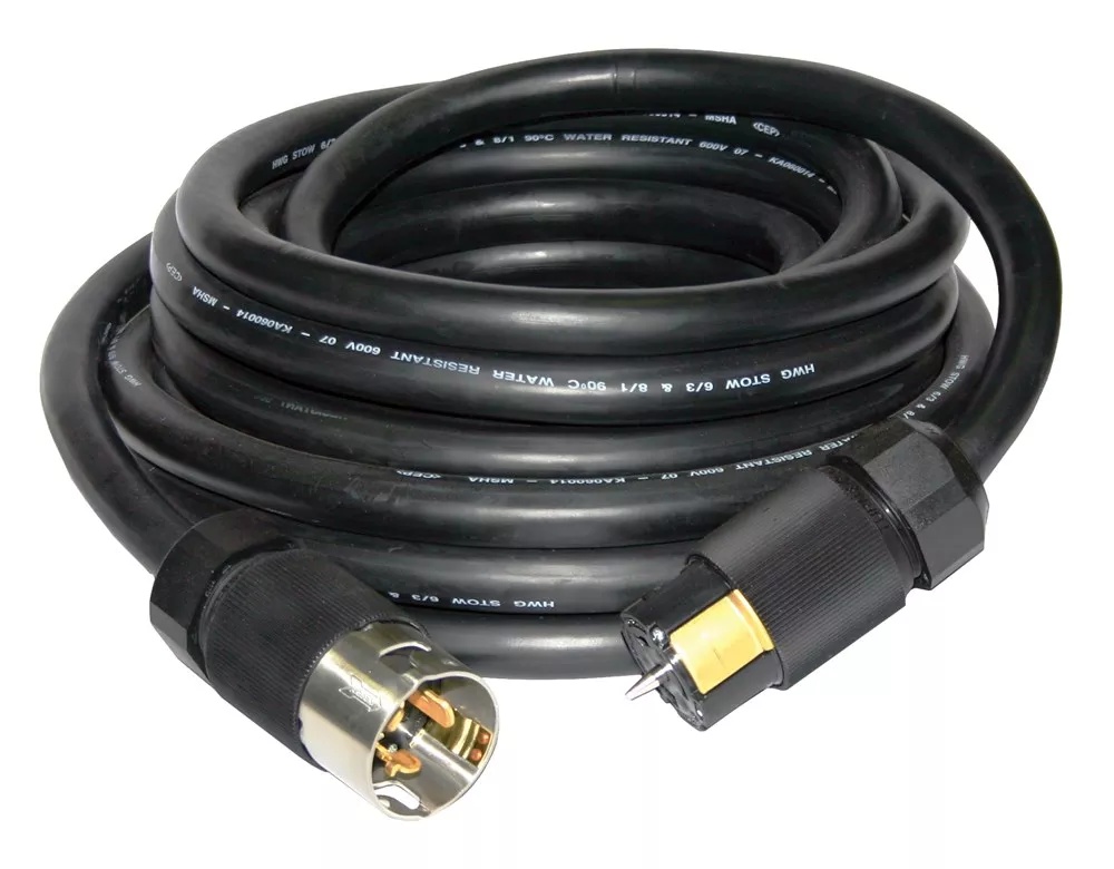 Hubbell TPC50DISTRIB BOX CABLE, 50 AMP, 50'