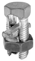 Ilsco SK-6 Copper Split Bolt, Dual Rated, Conductor Range for Equal Main & Tap 8-14, Tin Plated, UL, CSA