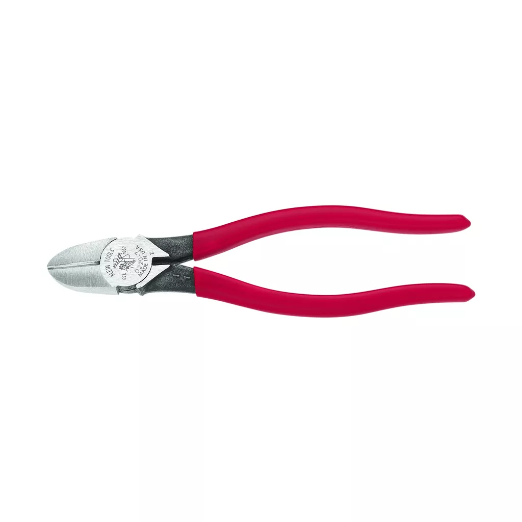 Klein D220-7 7" Heavy-Duty Diagonal-Cutting Pliers - Tapered Nose