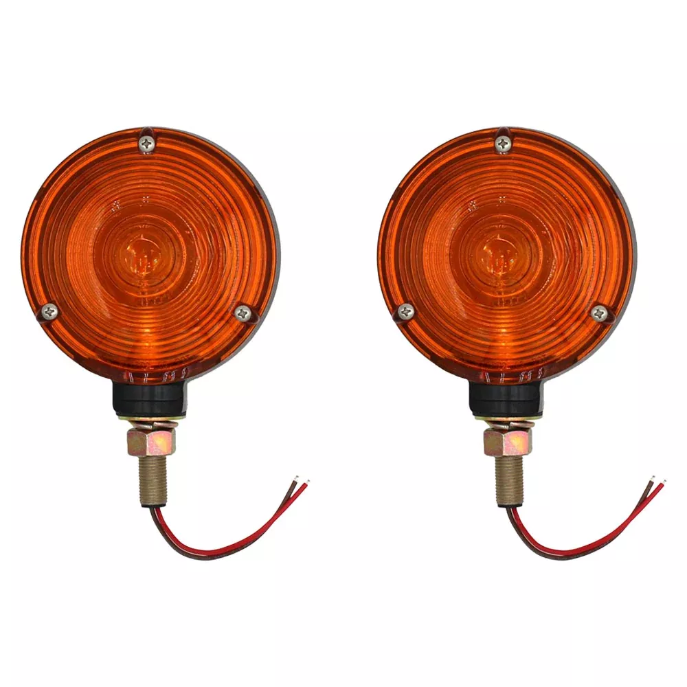 L725-12V PAIR OF TRACTOR FENDER WARNING LAMPS 12V "