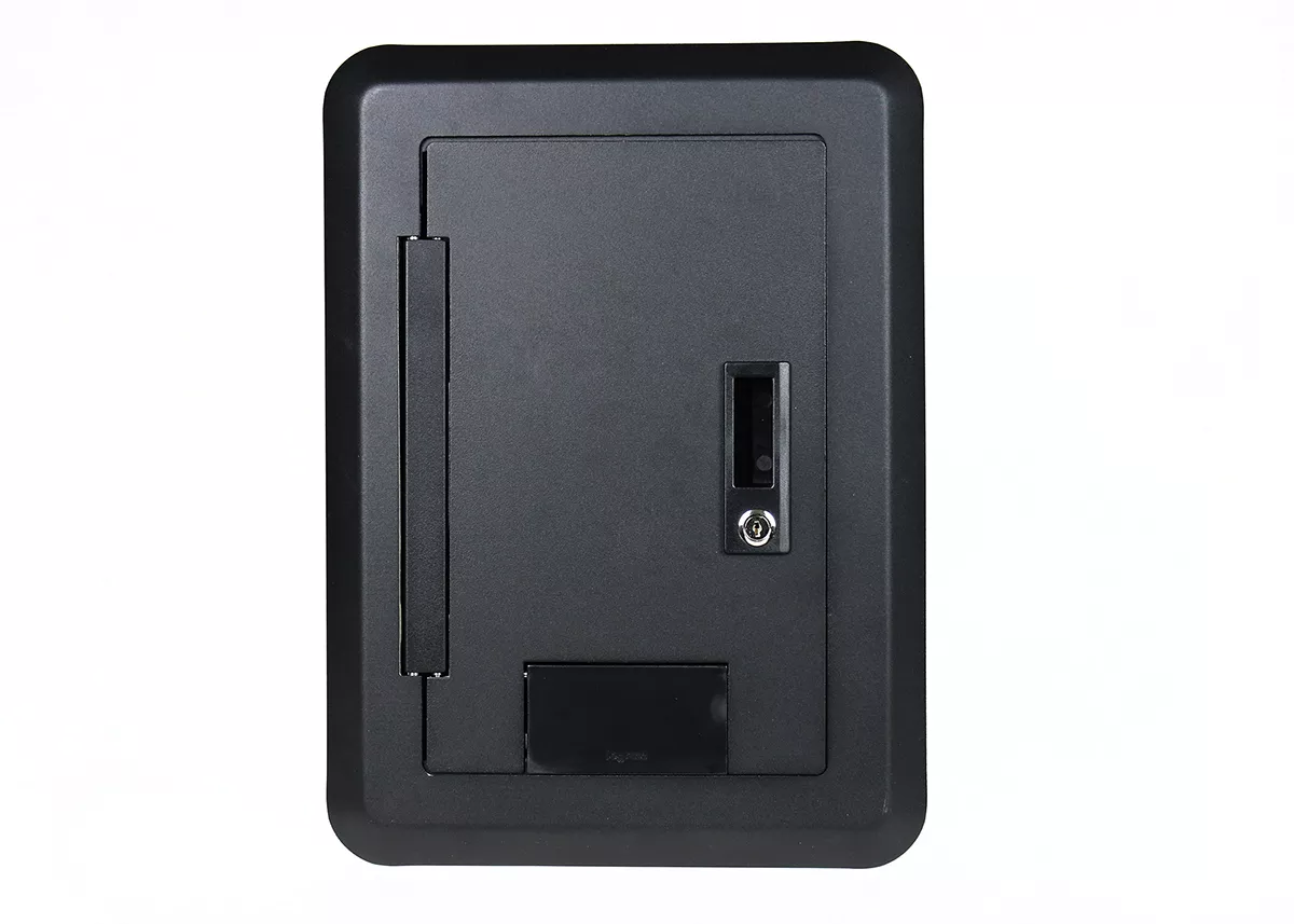 LCAN EHWBC4-BK 4-GANG HINGED COVER