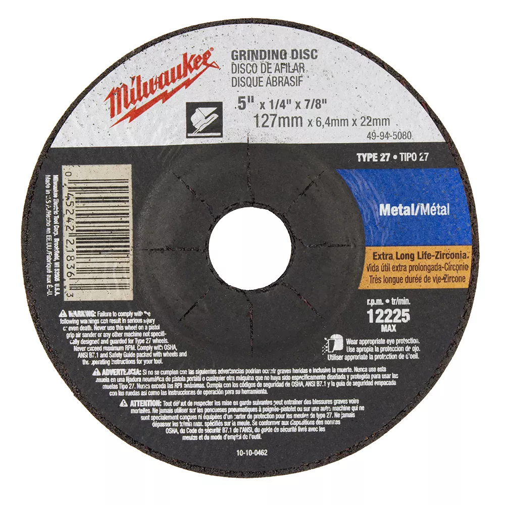 Milwaukee 49-94-5080 Grinding Wheel