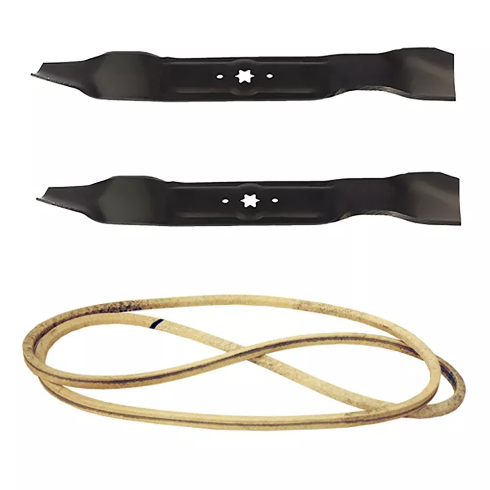 Mower Deck Blade and Belt Made With Aramid Fits Cub Cadet LTX1040 LTX1042 42"