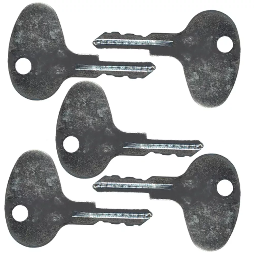 New (Pack of 5) Ignition Keys Fits Mitsubishi Fits Kubota 123243