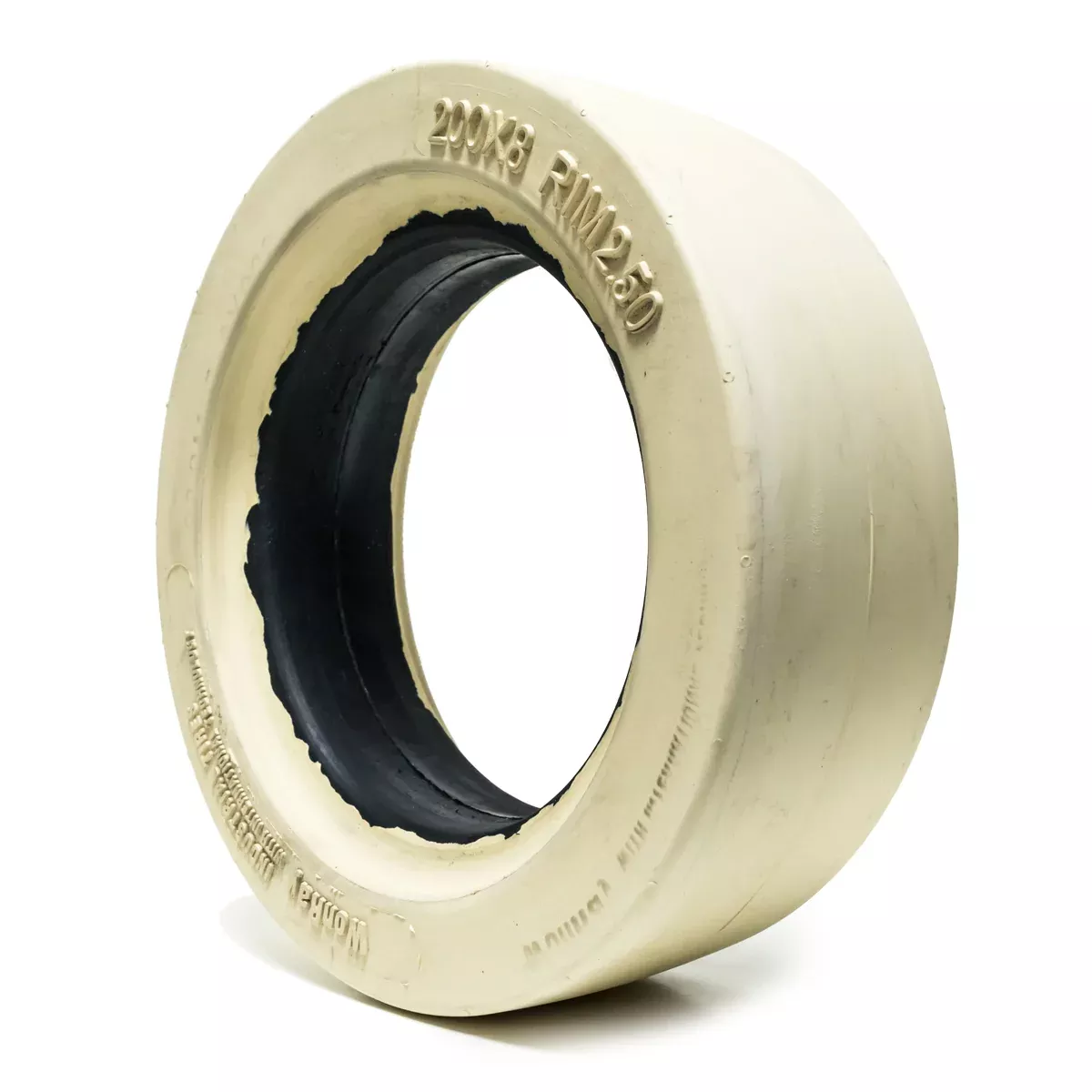Non Marking Tire Wheel 200X8 2X8 Rim 2.5 for Skyjack 112604