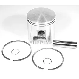 OEM Style Piston Assembly, 69 and 71-77 Ski-Doo Olympique 300/320. Single Cylinder. Std size.