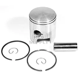 OEM Style Piston assembly. 72-79 Ski-Doo & Moto-Ski 340 twin. Left Piston. Std size.
