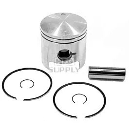 OEM Style Piston assembly for Polaris 340 Twin. Double Ring.