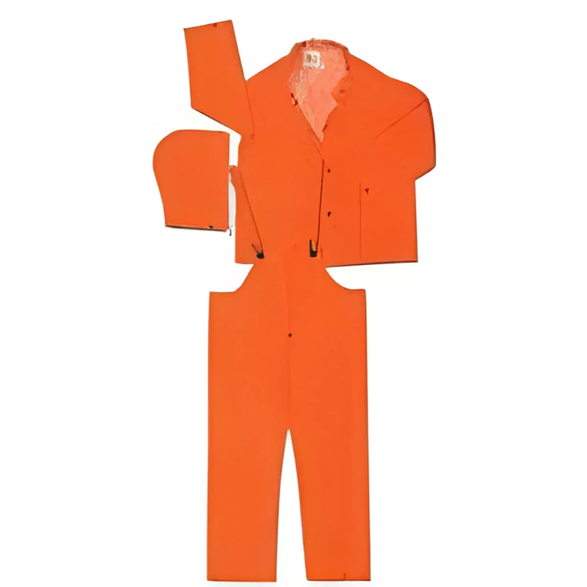 ORANGE RAINSUIT - X-LARGE