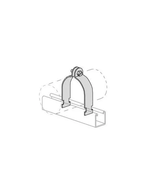 P-STRUT PS1100-5-AS-EG PRE-ASSEMBLED GRC CLAMPS C-1102-5-EG